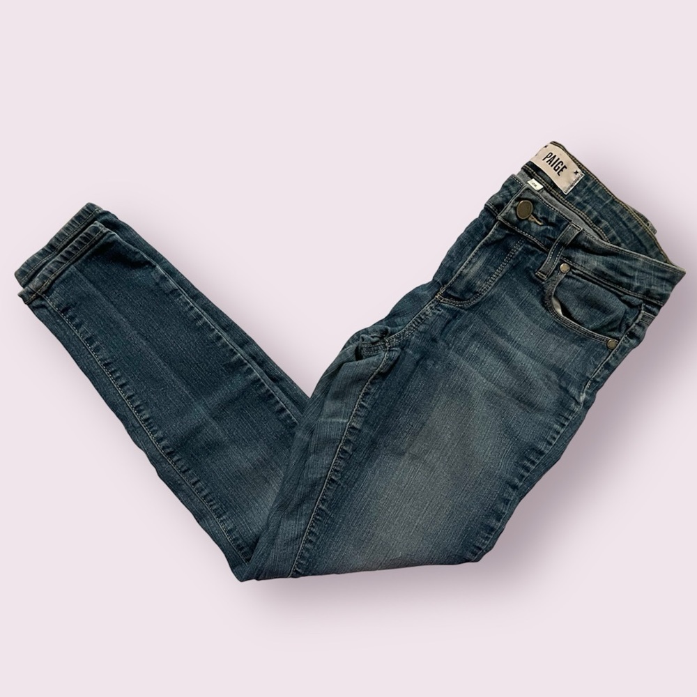 Paige Verdugo Ankle Skinny Jeans in Nolan
